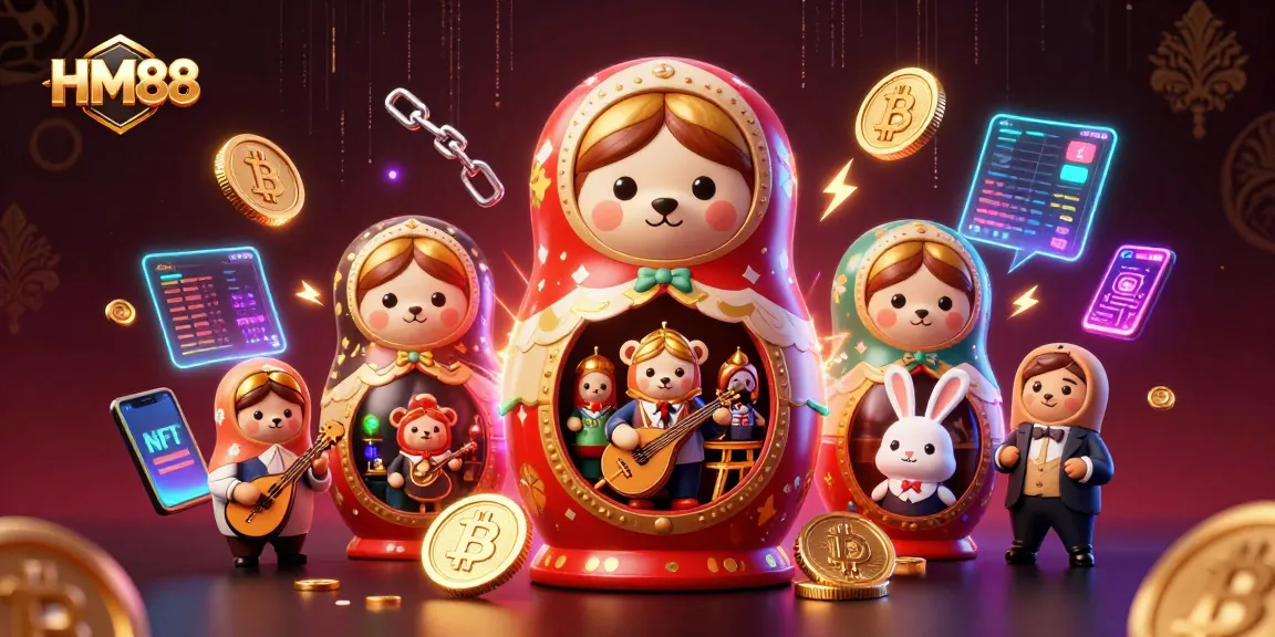 Experience the vibrant energy of HM88 Casino with unique casino characters and digital assets.